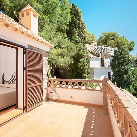 Sunny House With Great Sea Views, 3 Terraces, Private Heated Pool And Sauna La Herradura  Eksteriør bilde