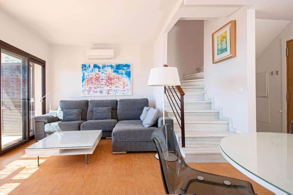 Sunny House With Great Sea Views, 3 Terraces, Private Heated Pool And Sauna La Herradura  Eksteriør bilde